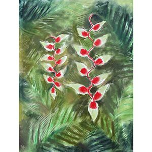 Artery8 Bernhard Heliconia Flower Botanical Garden Singapore Premium Wall Art Canvas Print 18X24 Inch Artery8 Bernhard Heliconia Flower Botanical Garden Singapore Premium Wall Art Canvas Print 18X24 Inch