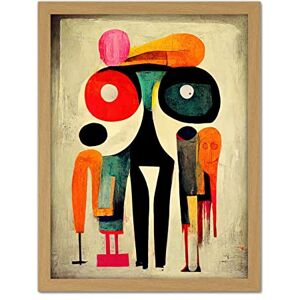 Doppelganger33 LTD Abstract Colourful Pop Art People Artwork Framed Wall Art Print 18X24 Inch Doppelganger33 LTD Abstract Colourful Pop Art People Artwork Framed Wall Art Print 18X24 Inch