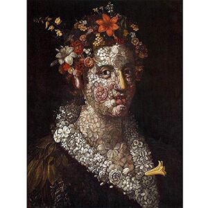 Wee Blue Coo Painting Collage Flowers Lady Giuseppe Arcimboldo Flora Art Print Poster Wall Decor 12X16 Inch Wee Blue Coo Painting Collage Flowers Lady Giuseppe Arcimboldo Flora Art Print Poster Wall Decor 12X16 Inch