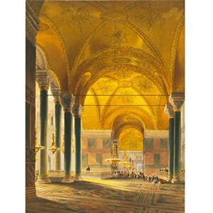 Wee Blue Coo Paintings Landscape Istanbul Mosque Islam Aya Sofya Haghe Turkey Large Art Print Poster Wall Decor 18x24 inch Wee Blue Coo Paintings Landscape Istanbul Mosque Islam Aya Sofya Haghe Turkey Large Art Print Poster Wall Decor 18x24 inch