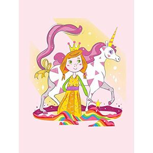 Wee Blue Coo Unicorn Princess Magic Unframed Wall Art Print Poster Home Decor Premium Wee Blue Coo Unicorn Princess Magic Unframed Wall Art Print Poster Home Decor Premium