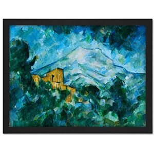 Fine Art Prints Paul Cezanne Mont Sainte Victoire And Chateau Noir Large Framed Art Print Poster Wall Decor 18x24 Fine Art Prints Paul Cezanne Mont Sainte Victoire And Chateau Noir Large Framed Art Print Poster Wall Decor 18x24