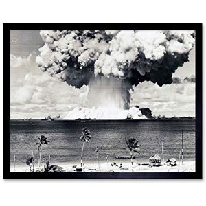 Artery8 Atomic Bomb Test Operation Crossroads Photograph Art Print Framed Poster Wall Decor 12x16 inch Artery8 Atomic Bomb Test Operation Crossroads Photograph Art Print Framed Poster Wall Decor 12x16 inch