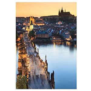 Wee Blue Coo Photo Vltava River Charles Bridge Prague Czech Republic Wall Art Print Wee Blue Coo Photo Vltava River Charles Bridge Prague Czech Republic Wall Art Print