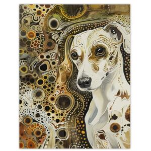 Artery8 Trippy Dog Lover Pet Portrait Abstract Design Living Room Large Wall Art Poster Print Thick Paper 18X24 Inch Artery8 Trippy Dog Lover Pet Portrait Abstract Design Living Room Large Wall Art Poster Print Thick Paper 18X24 Inch