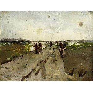 Artery8 Breitner Landscape Near Waalsdorp Painting Premium Wall Art Canvas Print 18X24 Inch Artery8 Breitner Landscape Near Waalsdorp Painting Premium Wall Art Canvas Print 18X24 Inch