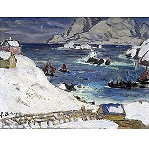 Fine Art Prints Boberg Running Before Storm Norwegen Landschaft Meereslandschaft Malerei Kunstdruck Leinwand Premium Wanddekoration Poster Wandbild Fine Art Prints Boberg Running Before Storm Norwegen Landschaft Meereslandschaft Malerei Kunstdruck Leinwand Premium Wanddekoration Poster Wandbild