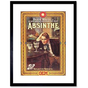 Wee Blue Coo Advert Theatre Stage Play Absinthe Alcohol Drink Framed Wall Art Print Wee Blue Coo Advert Theatre Stage Play Absinthe Alcohol Drink Framed Wall Art Print