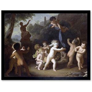 Artery8 Hendrik Van Limborch Putti Playing Painting Art Print Framed Poster Wall Decor 12x16 inch Artery8 Hendrik Van Limborch Putti Playing Painting Art Print Framed Poster Wall Decor 12x16 inch