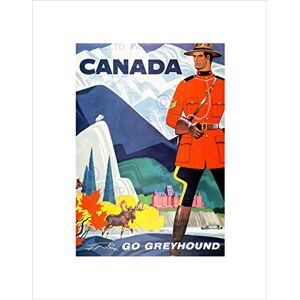 Wee Blue Coo TRAVEL TRANSPORT BUS COACH MOUNTIE MOOSE GOAT CANADA FRAMED ART PRINT B12X3380 Wee Blue Coo TRAVEL TRANSPORT BUS COACH MOUNTIE MOOSE GOAT CANADA FRAMED ART PRINT B12X3380