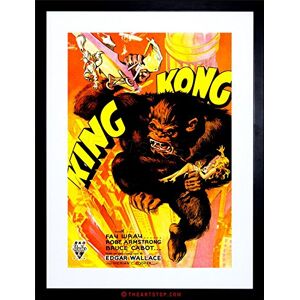 Wee Blue Coo Film Movie Vintage Ad King Kong Monster Horror Framed Wall Art Print Wee Blue Coo Film Movie Vintage Ad King Kong Monster Horror Framed Wall Art Print