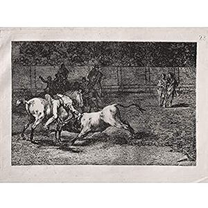 Fine Art Prints Goya Y Lucientes Kills The Bull From Horseback Art Print Canvas Premium Wall Decor Poster Mural Fine Art Prints Goya Y Lucientes Kills The Bull From Horseback Art Print Canvas Premium Wall Decor Poster Mural