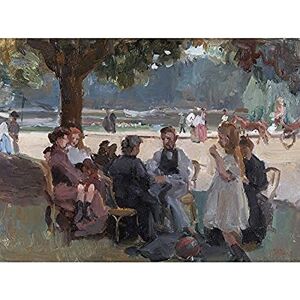 Artery8 Isaac Israels In The Bois De Boulogne Near Paris Unframed Wall Art Print Poster Home Decor Premium Artery8 Isaac Israels In The Bois De Boulogne Near Paris Unframed Wall Art Print Poster Home Decor Premium