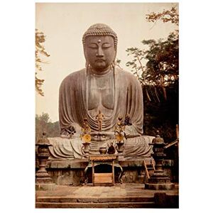 Wee Blue Coo Photo Great Amida Buddha Kamakura Kotokuin Temple Japan Wall Art Print Wee Blue Coo Photo Great Amida Buddha Kamakura Kotokuin Temple Japan Wall Art Print