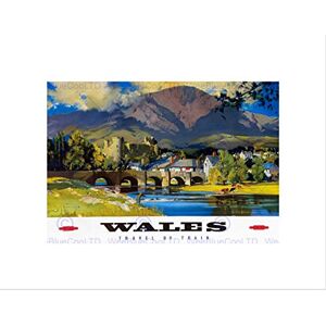 Wee Blue Coo Travel Transport Wales British Railways Wall Art Print Wee Blue Coo Travel Transport Wales British Railways Wall Art Print