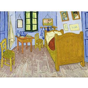Fine Art Prints Vincent Van Gogh Van Goghs Schlafzimmer in Arles Kunstdruck auf Leinwand, Premium-Poster, Wandbild Fine Art Prints Vincent Van Gogh Van Goghs Schlafzimmer in Arles Kunstdruck auf Leinwand, Premium-Poster, Wandbild