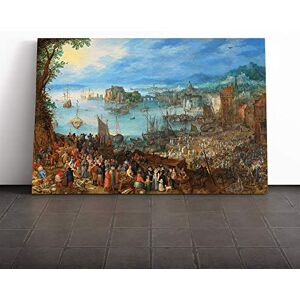 Big Box Art Pieter Bruegel The Elder Fish Market Canvas Print Gallery Wrapped 30mm Frame Wall Art 30x20 inches Ready to Hang Modern Animals Picture Living Room Bedroom Lounge Office Big Box Art Pieter Bruegel The Elder Fish Market Canvas Print Gallery Wrapped 30mm Frame Wall Art 30x20 inches Ready to Hang Modern Animals Picture Living Room Bedroom Lounge Office