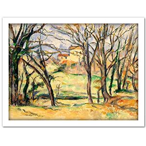 Artery8 Cezanne Trees Houses Near Jas De Bouffan Painting Artwork Framed Wall Art Print 18X24 Inch Artery8 Cezanne Trees Houses Near Jas De Bouffan Painting Artwork Framed Wall Art Print 18X24 Inch