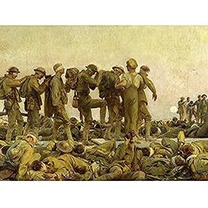 Fine Art Prints Singer Sargent Gassed Soldiers WWI War Painting Unframed Wall Art Print Poster Home Decor Premium Fine Art Prints Singer Sargent Gassed Soldiers WWI War Painting Unframed Wall Art Print Poster Home Decor Premium