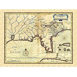 Fine Art Prints Florida Old Antique Map Art Print Canvas Premium Wall Decor Poster Fine Art Prints Florida Old Antique Map Art Print Canvas Premium Wall Decor Poster