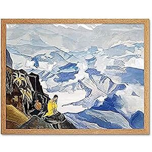 Fine Art Prints Roerich Drops Of Life Mountain Landscape Painting Unframed Wall Art Print Poster Home Decor Premium Fine Art Prints Roerich Drops Of Life Mountain Landscape Painting Unframed Wall Art Print Poster Home Decor Premium