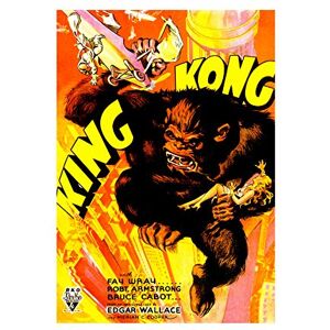 Wee Blue Coo Film Movie Vintage Ad King Kong Monster Horror Wall Art Print Wee Blue Coo Film Movie Vintage Ad King Kong Monster Horror Wall Art Print