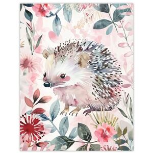 Artery8 Cute Pastel Hedgehog in Wildflowers Watercolour Kids Bedroom Large Wall Art Poster Print Thick Paper 18X24 Inch Artery8 Cute Pastel Hedgehog in Wildflowers Watercolour Kids Bedroom Large Wall Art Poster Print Thick Paper 18X24 Inch