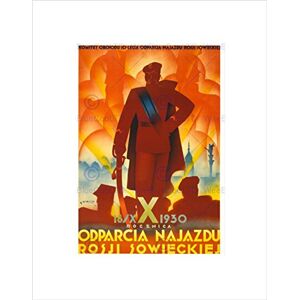 Wee Blue Coo POLITICAL MILITARY POLAND USSR VICTORY PILSUDSKI WARSAW FRAMED PRINT B12X11126 Wee Blue Coo POLITICAL MILITARY POLAND USSR VICTORY PILSUDSKI WARSAW FRAMED PRINT B12X11126