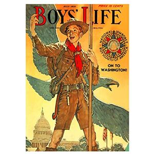 Wee Blue Coo Comic Boys Life Boy Scout Eagle Jamboree Picture Wall Art Print Wee Blue Coo Comic Boys Life Boy Scout Eagle Jamboree Picture Wall Art Print
