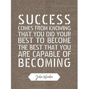 Artery8 Quote John Wooden Success Your Best Basketball Coach Large Wall Art Poster Print Thick Paper 18X24 Inch Artery8 Quote John Wooden Success Your Best Basketball Coach Large Wall Art Poster Print Thick Paper 18X24 Inch