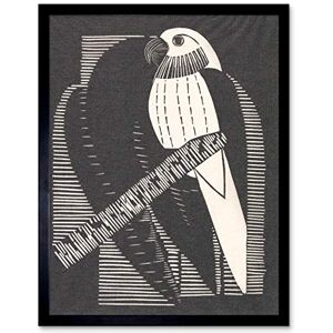 Artery8 Mesquita Parakeet Parrot Bw Bird Design Art Print Framed Poster Wall Decor 12x16 inch Artery8 Mesquita Parakeet Parrot Bw Bird Design Art Print Framed Poster Wall Decor 12x16 inch