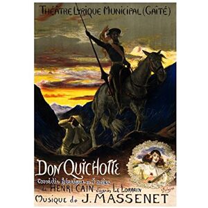 Wee Blue Coo Theatre Ad Stage Play Don Quixote Sancho Panza Wall Art Print Wee Blue Coo Theatre Ad Stage Play Don Quixote Sancho Panza Wall Art Print