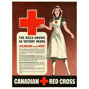 Wee Blue Coo Charity Red Cross Victory War Wwii Canada Nurse Art Print Poster Wall Decor 12X16 Inch Wee Blue Coo Charity Red Cross Victory War Wwii Canada Nurse Art Print Poster Wall Decor 12X16 Inch