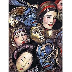 Fine Art Prints Benda Masks Faces Group People Painting Art Print Canvas Premium Wall Decor Poster Mural Fine Art Prints Benda Masks Faces Group People Painting Art Print Canvas Premium Wall Decor Poster Mural