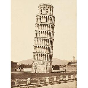 Fine Art Prints Alinari Brothers Campanile Pisa Kunstdruck auf Leinwand, groß, Premium-Poster Fine Art Prints Alinari Brothers Campanile Pisa Kunstdruck auf Leinwand, groß, Premium-Poster