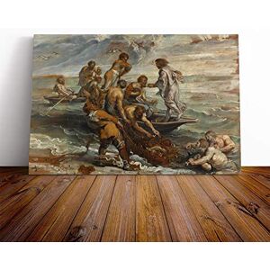 Big Box Art Peter Paul Rubens The Miraculous Fish Drought Canvas Print Gallery Wrapped 30mm Frame Wall Art 30x20 inches Ready to Hang Modern Animals Picture Living Room Bedroom Lounge Office Big Box Art Peter Paul Rubens The Miraculous Fish Drought Canvas Print Gallery Wrapped 30mm Frame Wall Art 30x20 inches Ready to Hang Modern Animals Picture Living Room Bedroom Lounge Office