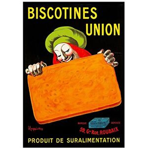Wee Blue Coo Ad Food Biscotines Union Biscuit Sweet France Wall Art Print Wee Blue Coo Ad Food Biscotines Union Biscuit Sweet France Wall Art Print