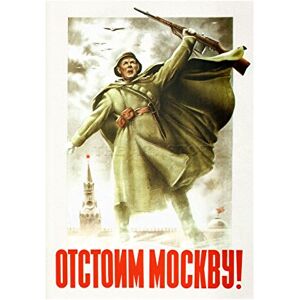 Wee Blue Coo War WW2 Defend Moscow Red Army Soviet Union Picture Wall Art Print Wee Blue Coo War WW2 Defend Moscow Red Army Soviet Union Picture Wall Art Print