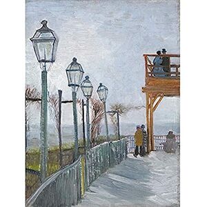 Fine Art Prints Van Gogh Terrace Observation Deck Moulin Blute-Fin Painting Unframed Wall Art Print Poster Home Decor Premium Fine Art Prints Van Gogh Terrace Observation Deck Moulin Blute-Fin Painting Unframed Wall Art Print Poster Home Decor Premium