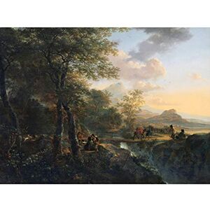 Artery8 Jan Both Italian Landscape Draughtsman Painting Art Print Canvas Premium Wall Decor Poster Mural Artery8 Jan Both Italian Landscape Draughtsman Painting Art Print Canvas Premium Wall Decor Poster Mural