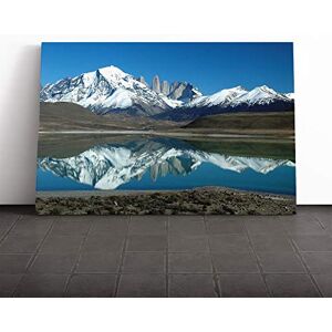 Big Box Art Canvas Print Wall Art Landscape Patagonia Argentina Lake and Mountain Mounted & Stretched Box Frame Picture Home Decor for Kitchen, Living Room, Bedroom, Multi-Colour, 24x16 Inch Big Box Art Canvas Print Wall Art Landscape Patagonia Argentina Lake and Mountain Mounted & Stretched Box Frame Picture Home Decor for Kitchen, Living Room, Bedroom, Multi-Colour, 24x16 Inch