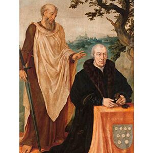 Artery8 Heemskerck Left Wing Donor Matelief Dammasz St Paul Large Wall Art Poster Print Thick Paper 18X24 Inch Artery8 Heemskerck Left Wing Donor Matelief Dammasz St Paul Large Wall Art Poster Print Thick Paper 18X24 Inch