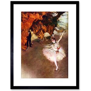 Wee Blue Coo Painting Degas Prima Ballerina Old Master Framed Wall Art Print Wee Blue Coo Painting Degas Prima Ballerina Old Master Framed Wall Art Print