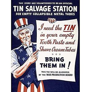 Fine Art Prints War WWII USA Uncle Sam Tin Salvage Metal Effort Advert Art Print Canvas Premium Wall Decor Poster Mural Fine Art Prints War WWII USA Uncle Sam Tin Salvage Metal Effort Advert Art Print Canvas Premium Wall Decor Poster Mural