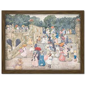 Fine Art Prints Prendergast Terrace Bridge Central Park Painting Large Framed Art Print Poster Wall Decor 18x24 in Fine Art Prints Prendergast Terrace Bridge Central Park Painting Large Framed Art Print Poster Wall Decor 18x24 in