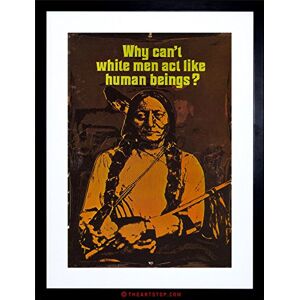 Wee Blue Coo Ad Political Native American Wounded Knee Civil Rights Framed Wall Art Print Wee Blue Coo Ad Political Native American Wounded Knee Civil Rights Framed Wall Art Print