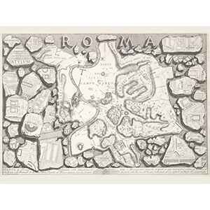 Artery8 Map Piranesi 1756 Roman Antiquities Rome City Fragment Plan Large Wall Art Poster Print Thick Paper 18X24 Inch Artery8 Map Piranesi 1756 Roman Antiquities Rome City Fragment Plan Large Wall Art Poster Print Thick Paper 18X24 Inch