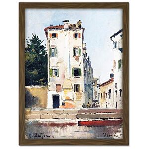 Fine Art Prints Meifren Venice Building Italy Canal Painting Large Framed Art Print Poster Wall Decor 18x24 in Fine Art Prints Meifren Venice Building Italy Canal Painting Large Framed Art Print Poster Wall Decor 18x24 in