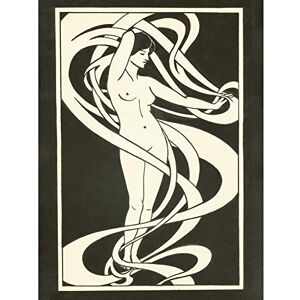 Fine Art Prints Parrish Nude Woman Design Potter's Wheel Illustration Large Wall Art Poster Print Thick Paper 18X24 Inch Fine Art Prints Parrish Nude Woman Design Potter's Wheel Illustration Large Wall Art Poster Print Thick Paper 18X24 Inch