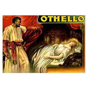 Wee Blue Coo Theatre Play Othello Shakespeare Desdemona Picture Wall Art Print Wee Blue Coo Theatre Play Othello Shakespeare Desdemona Picture Wall Art Print